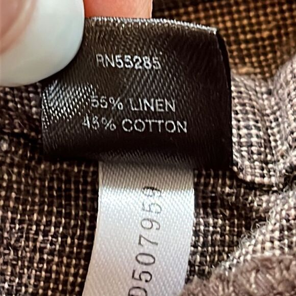 Womens’ Express Cotton/Linen Flare Pants Size 2 - Picture 6 of 6